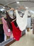 Cowl Neckline Sleeveless Tops